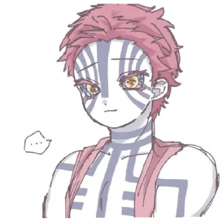 ❄️ emoji Akaza Telegram sticker 8 of 72