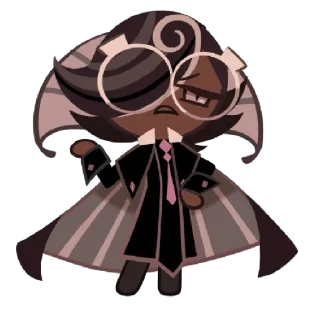 😒 emoji Espresso cookie Telegram sticker 6 of 17