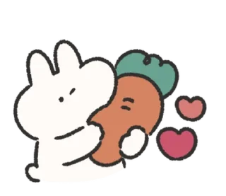 ❣️ emoji (>△<)// & @inrwex Telegram sticker 20 of 31