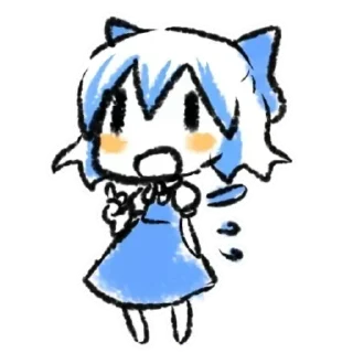 Sticker from (>△<)// & @inrwex