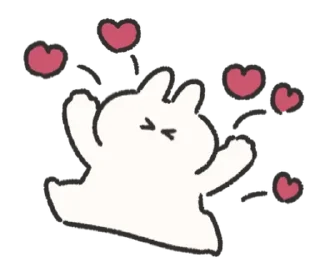 ❣️ emoji (>△<)// & @inrwex Telegram sticker 11 of 31