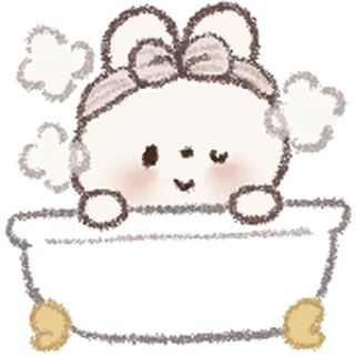 🐰 emoji (>△<)// & @inrwex Telegram sticker 15 of 33