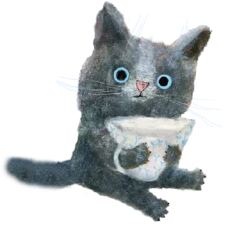 😳 emoji Что нужно маленькой кошке Telegram sticker 12 of 15