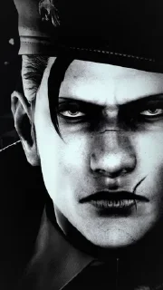 Sticker from Sergey Dragunov (Tekken)