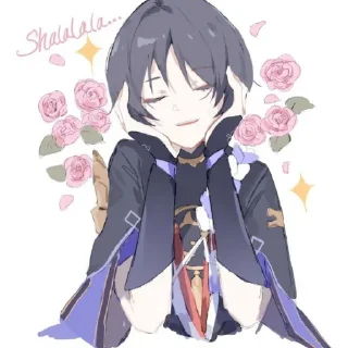 🖤 emoji — `𝓼𝓴𝓪𝓻𝓪𝓶𝓲𝓼𝓱🐁 Telegram sticker 8 of 72