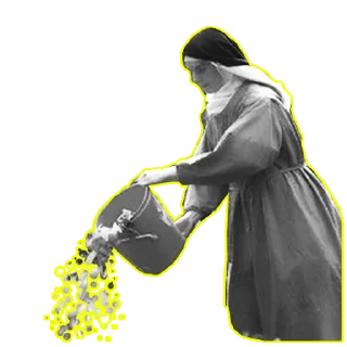 🪣 emoji Nun Telegram sticker 22 of 22