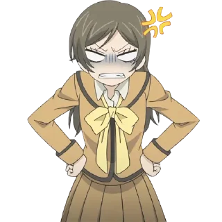 👿 emoji Kamisama Kiss @anime_stickerr Telegram sticker 12 of 118