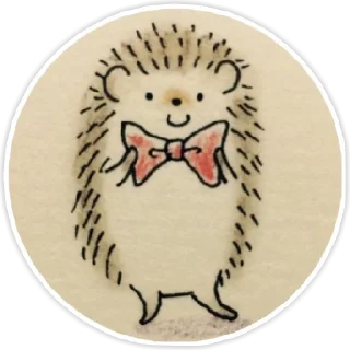 😁 emoji hedgehog Danya Telegram sticker 8 of 62