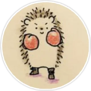 😤 emoji hedgehog Danya Telegram sticker 7 of 62