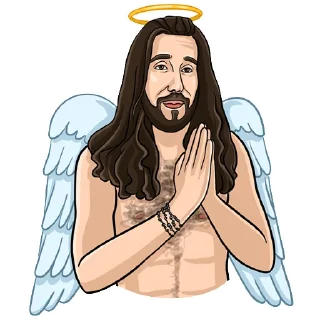 😇 emoji Adult Industry Telegram sticker 12 of 36