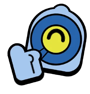 👍 emoji Rico Pins @BrawlStarsStik Telegram sticker 5 of 31