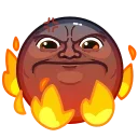😡 emoji Больше стикеров 👉🏻 @stickertg4 Telegram sticker 7 of 30
