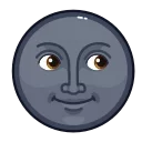 🌚 emoji Больше стикеров 👉🏻 @stickertg4 Telegram sticker 20 of 30