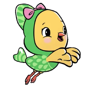 🐠 emoji Chick by @stickerstgrm Telegram sticker 15 of 35
