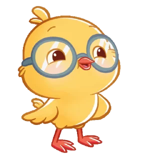 👉 emoji Chick by @stickerstgrm Telegram sticker 4 of 35
