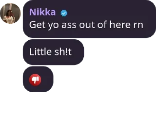 👎 emoji Nikka's Quotes Telegram sticker 9 of 49