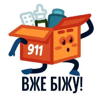 Sticker from Apteka 911