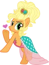 😘 emoji Applejack Pony Telegram sticker 6 of 41