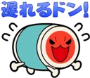 🏃 emoji Taiko no Tatsujin LINE Stickers Telegram sticker 21 of 24