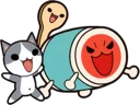 😬 emoji Taiko no Tatsujin LINE Stickers Telegram sticker 16 of 24