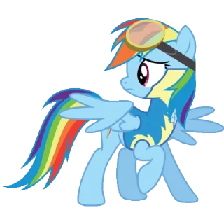 🙁 emoji Радуга Дэш! Telegram sticker 9 of 18