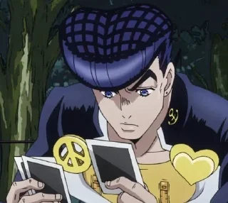 🪁 emoji Josuke Higashikata Telegram sticker 24 of 120