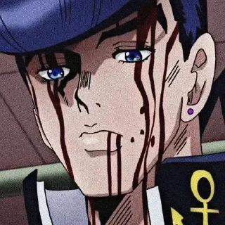 🪁 emoji Josuke Higashikata Telegram sticker 4 of 120