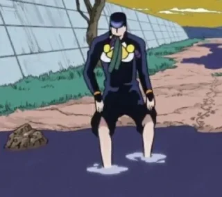 🪁 emoji Josuke Higashikata Telegram sticker 18 of 120