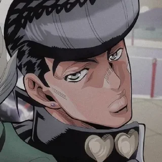🪁 emoji Josuke Higashikata Telegram sticker 1 of 120