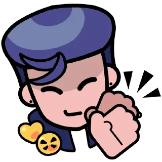 👏 emoji My oc Josuke Pins | @DLSHiga Telegram sticker 6 of 38