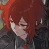 💋 emoji Дилюк Telegram sticker 4 of 20