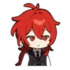😄 emoji Дилюк Telegram sticker 15 of 20
