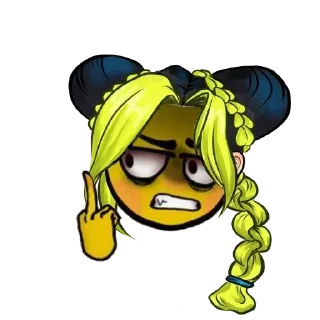 🖕 emoji Больше стикеров 👉🏻 @stickertg4 Telegram sticker 19 of 70