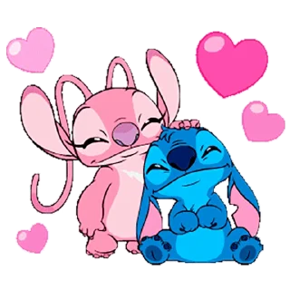 Sticker from Stitch and Angel624