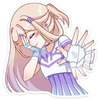 🙅‍♂️ emoji Больше стиков тут: @stickery_stickers Telegram sticker 11 of 48