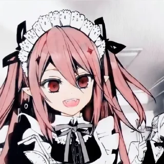 ❤️ emoji Seraph of the End ➡️ @Ctikerubot Telegram sticker 18 of 112