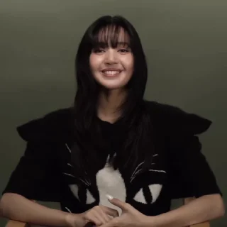 🐾 emoji lisa interview 02 @virtgoddess Telegram sticker 2 of 60
