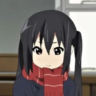 🙁 emoji k-on!!🎸stickers Telegram sticker 14 of 120