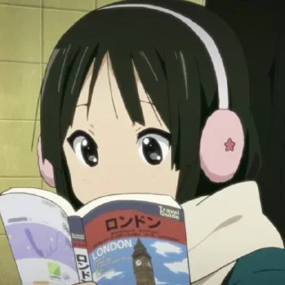 📖 emoji k-on!!🎸stickers Telegram sticker 12 of 120