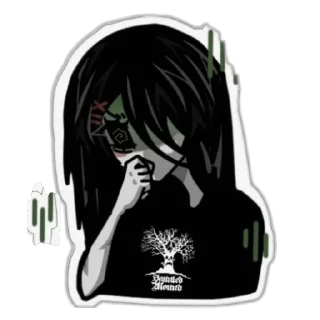 👍 emoji soulless Telegram sticker 12 of 18