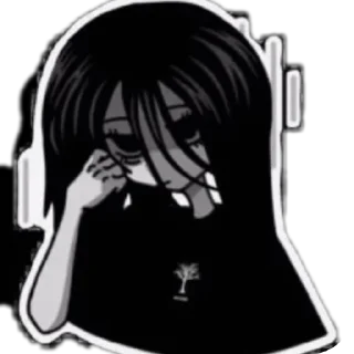 👍 emoji soulless Telegram sticker 6 of 18