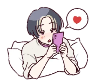 Sticker from luv <//3 @plusikradom ٩(  ᵔᗜᵔ* )و