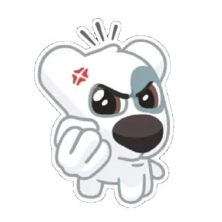 😡 emoji ﾀﾊﾀﾊｱﾔ٩( ᐛ )و Telegram sticker 24 of 110
