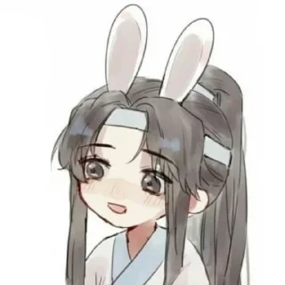 🥰 emoji The Grandmaster of Demonic Cultivation by @stickerhut Telegram sticker 22 of 58