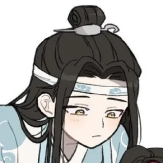 💙 emoji The Grandmaster of Demonic Cultivation by @stickerhut Telegram sticker 10 of 58