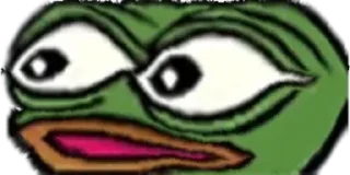 😲 emoji Pepe by @vladimirlut Telegram sticker 22 of 37