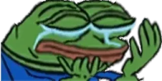 🐸 emoji Pepe by @vladimirlut Telegram sticker 9 of 37