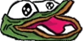 🐸 emoji Pepe by @vladimirlut Telegram sticker 17 of 37