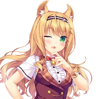 😉 emoji Neko (@An1meh) Telegram sticker 8 of 18