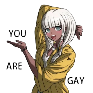 Sticker from данганронпа для даунов